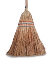 Broom sweep straw retro outdoor cleaning