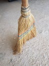 Broom sweep straw retro outdoor cleaning