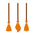 Broom vector icon