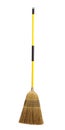 Broom on a white background