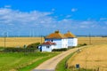 Broomhill road summer day landscape East Sussex England Royalty Free Stock Photo