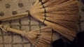 Brooms and carpet at a possum saviors house