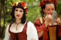 Brothel Wenches at Kansas City Renaissance Festiva Royalty Free Stock Photo