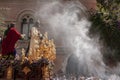 Brotherhood of the kiss of Judas, Holy Week in Seville, Spain Royalty Free Stock Photo