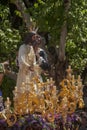 Brotherhood of the kiss of Judas, Holy Week in Seville, Spain Royalty Free Stock Photo