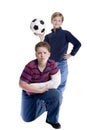 Brothers broken Arm Royalty Free Stock Photo