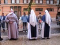 Brothers and Sister praying outside Abortion Mill