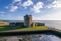 Broughty Ferry Castle Dundee, located on the banks of the River Thay in Scotland