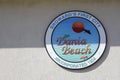 Broward s First City Dania Beach Sign