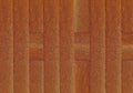 Brown abstract background woven wood texture planks.