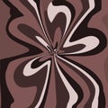 Brown Abstract Wave Design Element Background Vector