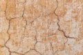 Brown adobe clay wall texture background. Royalty Free Stock Photo