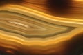 Brown agate gem background (macro, detail) Royalty Free Stock Photo