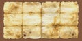 Brown aged damaged scratched paper background texture