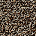 Brown alien skin texture