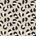 Brown Animal Leopard Seamless Pattern Background