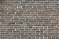 Brown background of unusual building brick Royalty Free Stock Photo