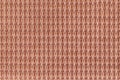 Brown background from soft fleecy fabric close up. Texture of textiles macro Royalty Free Stock Photo