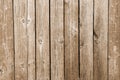 Brown background texture of vertical wooden slats. Royalty Free Stock Photo