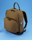 Brown backpack