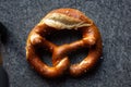 brown baked pretzels