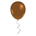 Brown balloon