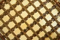 Brown bamboo basket pattern texture background Royalty Free Stock Photo