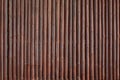 Brown Bamboo wall for background - Art of pattern, Wallpaper, Natural material Royalty Free Stock Photo