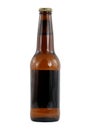 Brown beer bottle