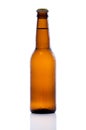 Brown beer bottle Royalty Free Stock Photo