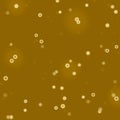 Brown beer and small bubbles, abstract background Royalty Free Stock Photo