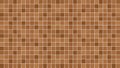 Brown and beige ceramic floor and wall tiles. Abstract vector background.