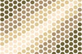 Brown and beige dots square pattern with a modern and minimalistic grid layout. Abstract background concept