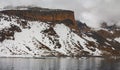 Brown Bluff - Tabarin Peninsula in Antarctica Royalty Free Stock Photo