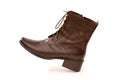 Brown boots isolated Royalty Free Stock Photo