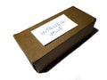 Brown Box with message Intrinsic Value Royalty Free Stock Photo