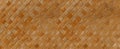 Brown braided reed texture background Royalty Free Stock Photo