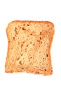 Brown bread slice Royalty Free Stock Photo