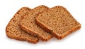 Brown bread slice Royalty Free Stock Photo