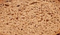 Brown bread slice. Close up Royalty Free Stock Photo