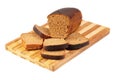 Brown bread slice Royalty Free Stock Photo