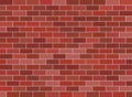 Brown brick wall background. Royalty Free Stock Photo