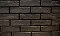 Brown brick wall for background Royalty Free Stock Photo