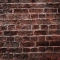 Brown brick wall background texture Royalty Free Stock Photo