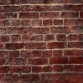 Brown brick wall background texture Royalty Free Stock Photo