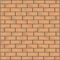 Brown. Brick wall cladding. Wallpaper. Brick interior. Sample. Retro brickwork. Brick wall