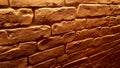 brown brick wall perfect for abstract background