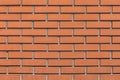 Brown brick wall red stone background texture Royalty Free Stock Photo