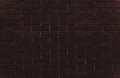 Brown brick wall textured background Royalty Free Stock Photo
