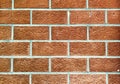 Vintage bricks grunge textured cut horizontal background